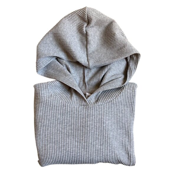 ALO Yoga Muse Hoodie (Athletic Heather Grey) - Size Large - Picture 2 of 9